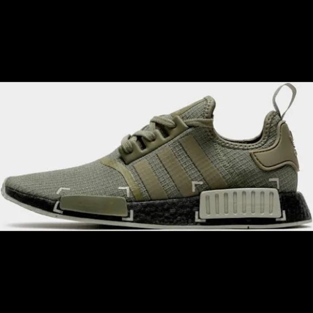 Adidas NMD_R1 Size 10 Legacy Green / Metal Grey